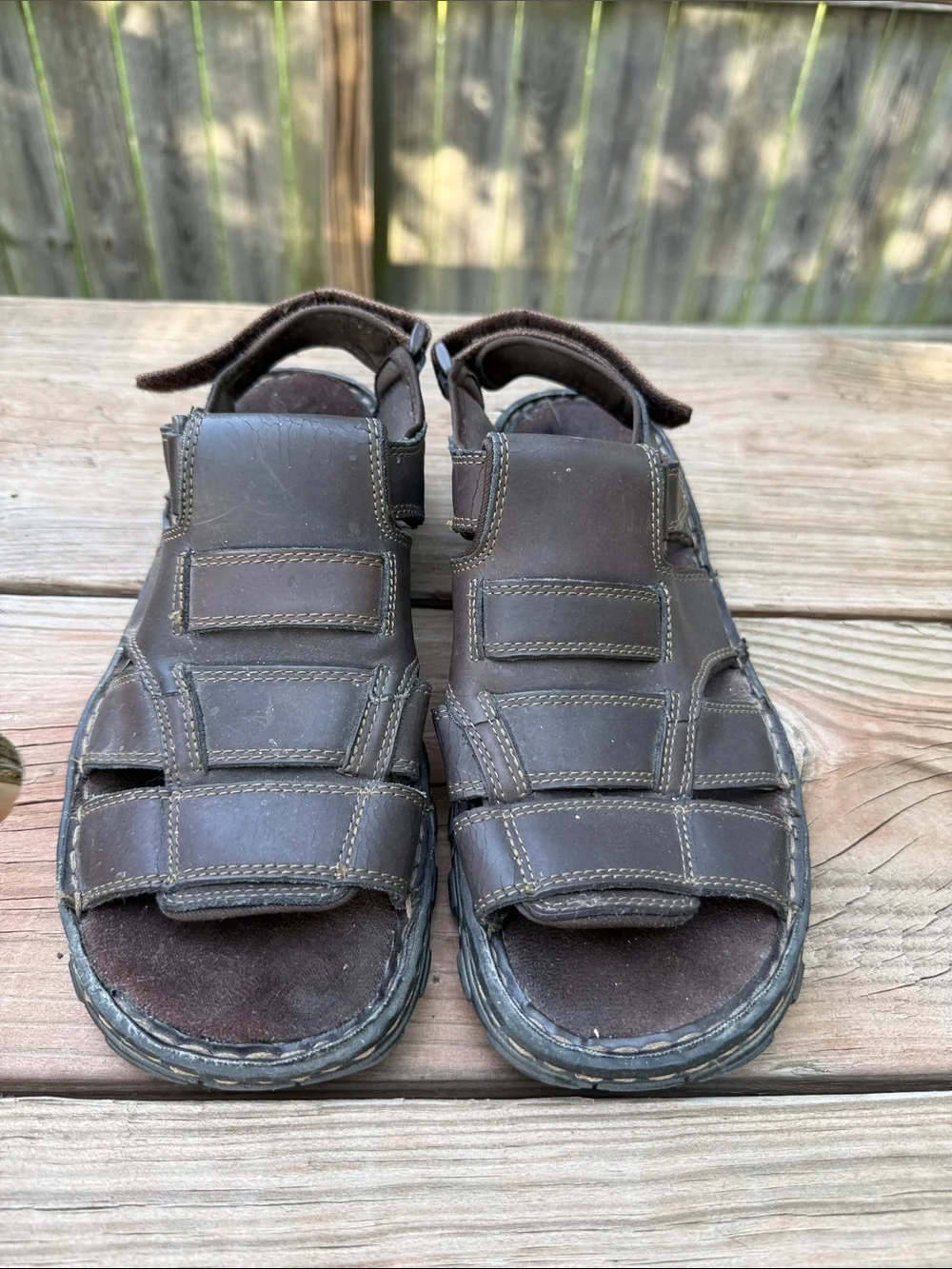 Skechers Men's Leather Sandals